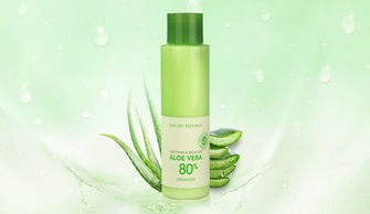 自然樂園新包裝蘆薈舒緩保濕乳液 春日肌膚的舒緩之選